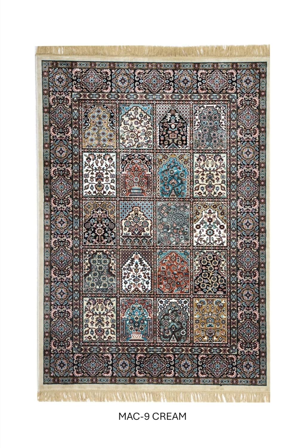 Qom Persian Patchwork Rug