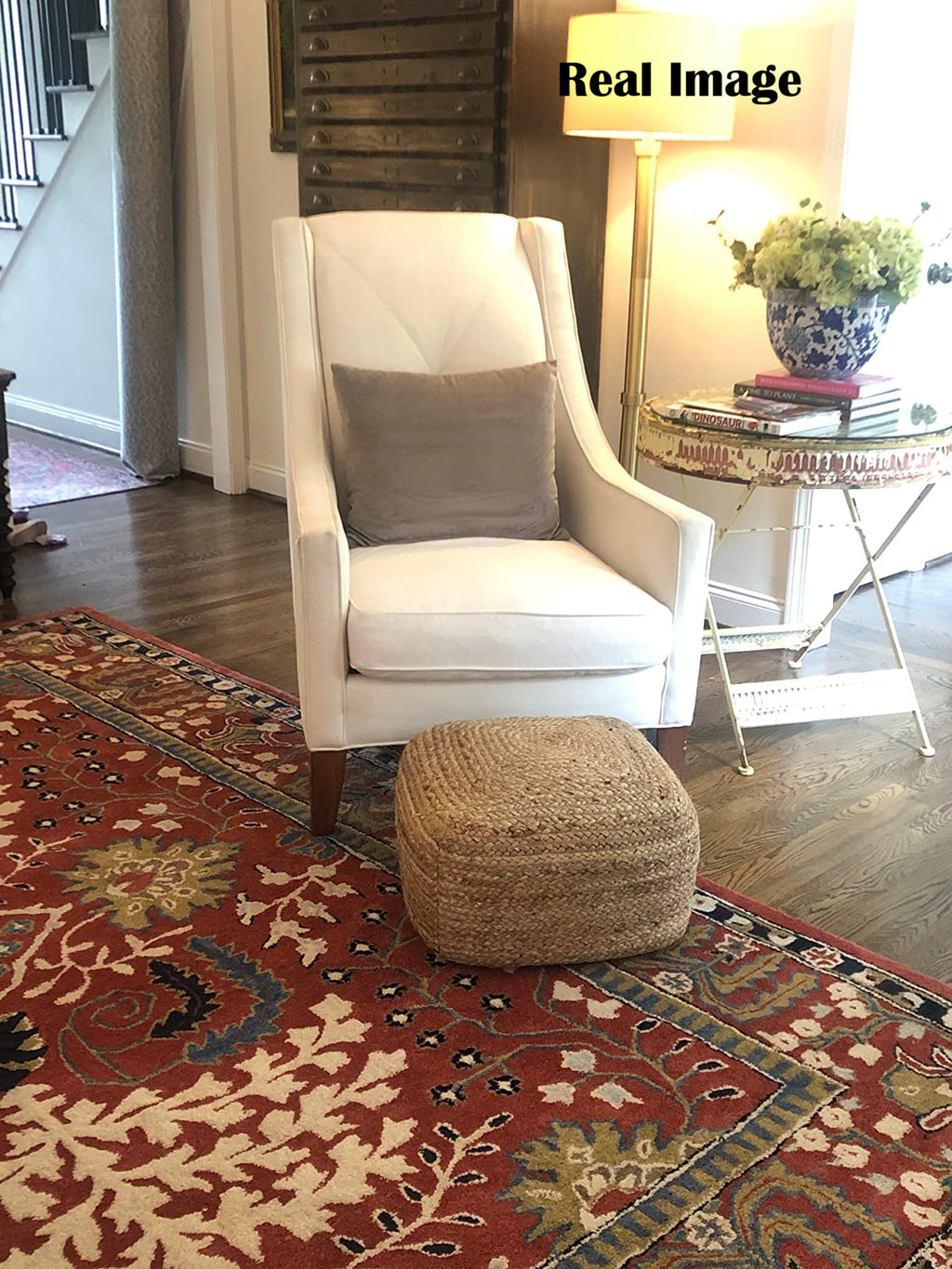 Rust Red Traditional Carpet