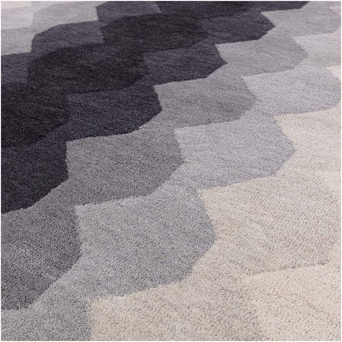 Irregular Floral Area Rug