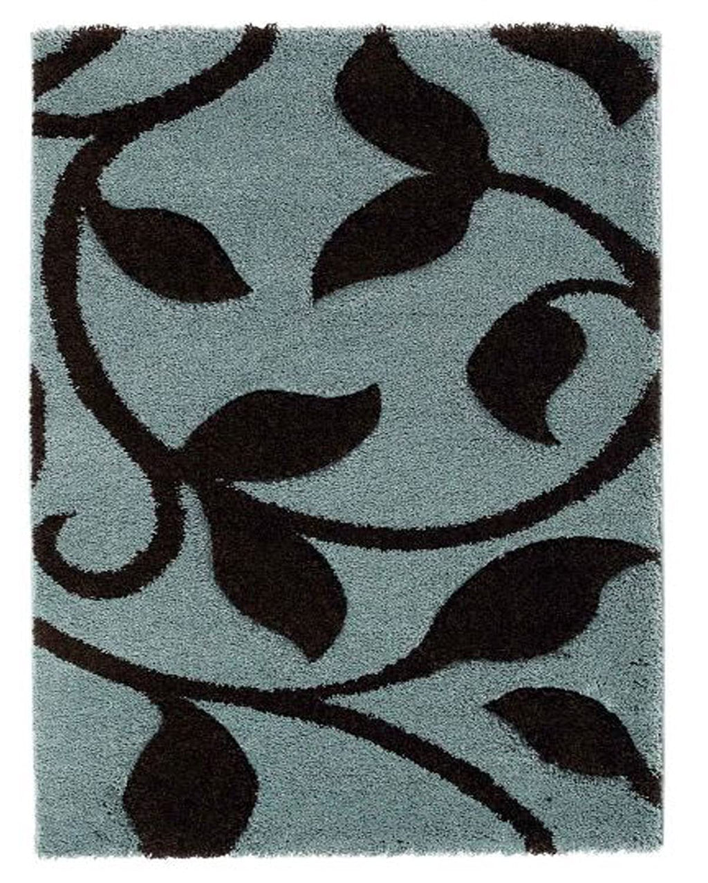 Floral Scrollwork Area Carpet