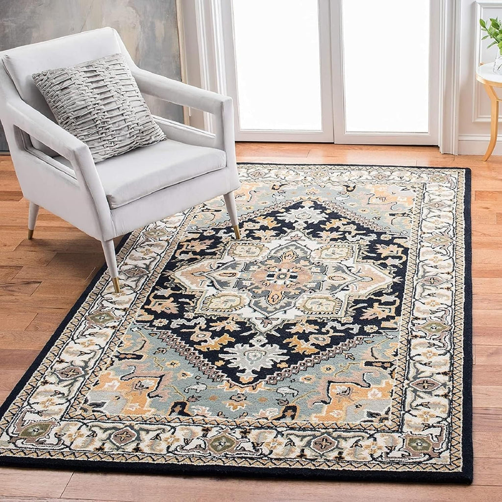 Persian Floral Wool Rug