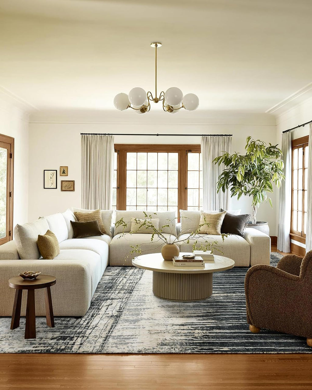 Contemporary Abstract Area Rugs
