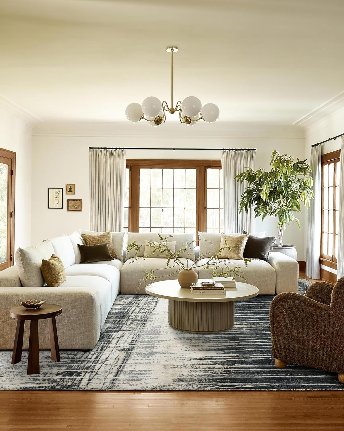 Contemporary Abstract Area Rugs