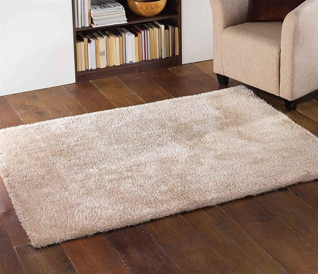 Premium Sand Beige Fluffy Carpet