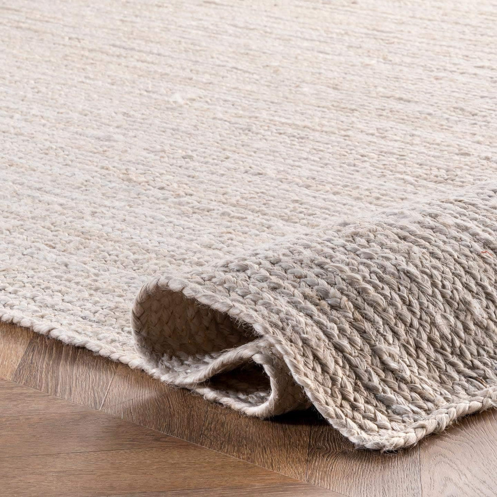 Luxury Ivory Jute Rug