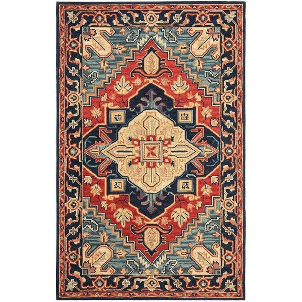 Persian Floral Wool Rug