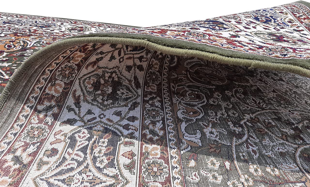 Floral Design Soft Acrylic Carpet for Living Room