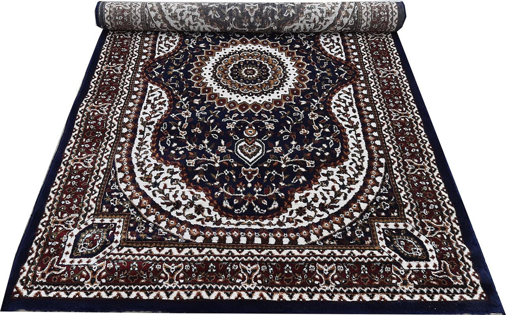 Floral Design Soft Acrylic Carpet for Living Room