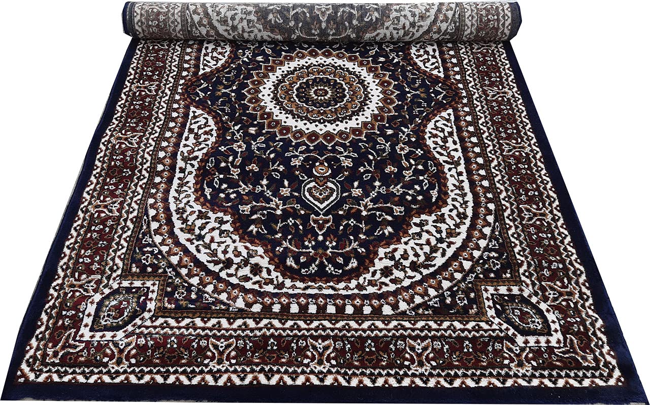 Floral Design Soft Acrylic Carpet for Living Room