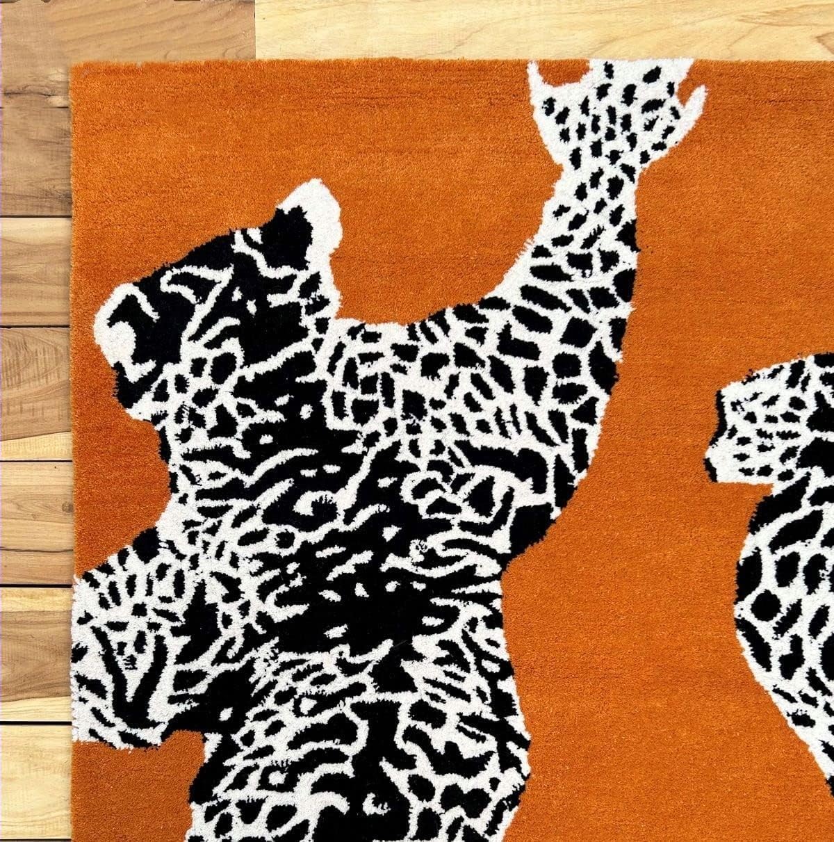 Animal Print Hand Tufted Carpet