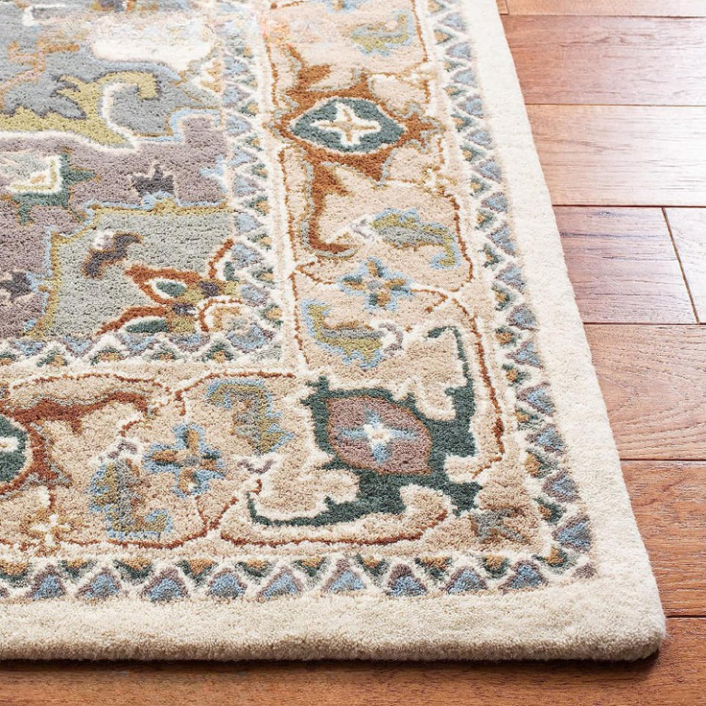Persian Floral Wool Rug
