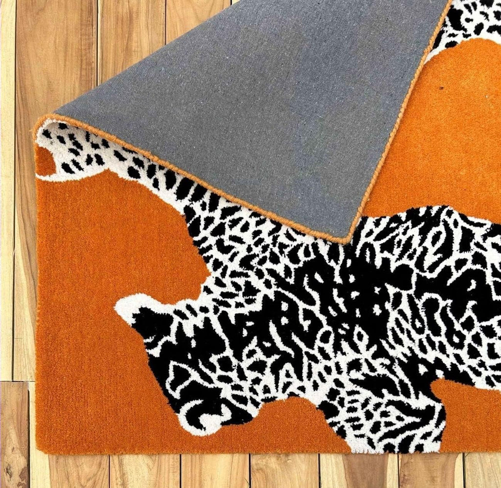 Animal Print Hand Tufted Carpet