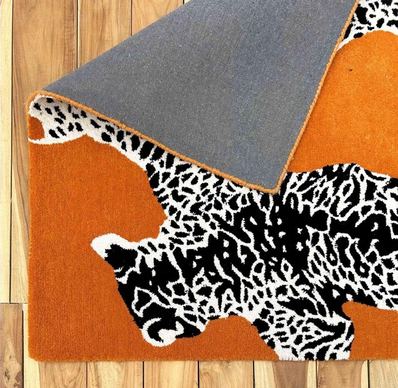 Animal Print Hand Tufted Carpet