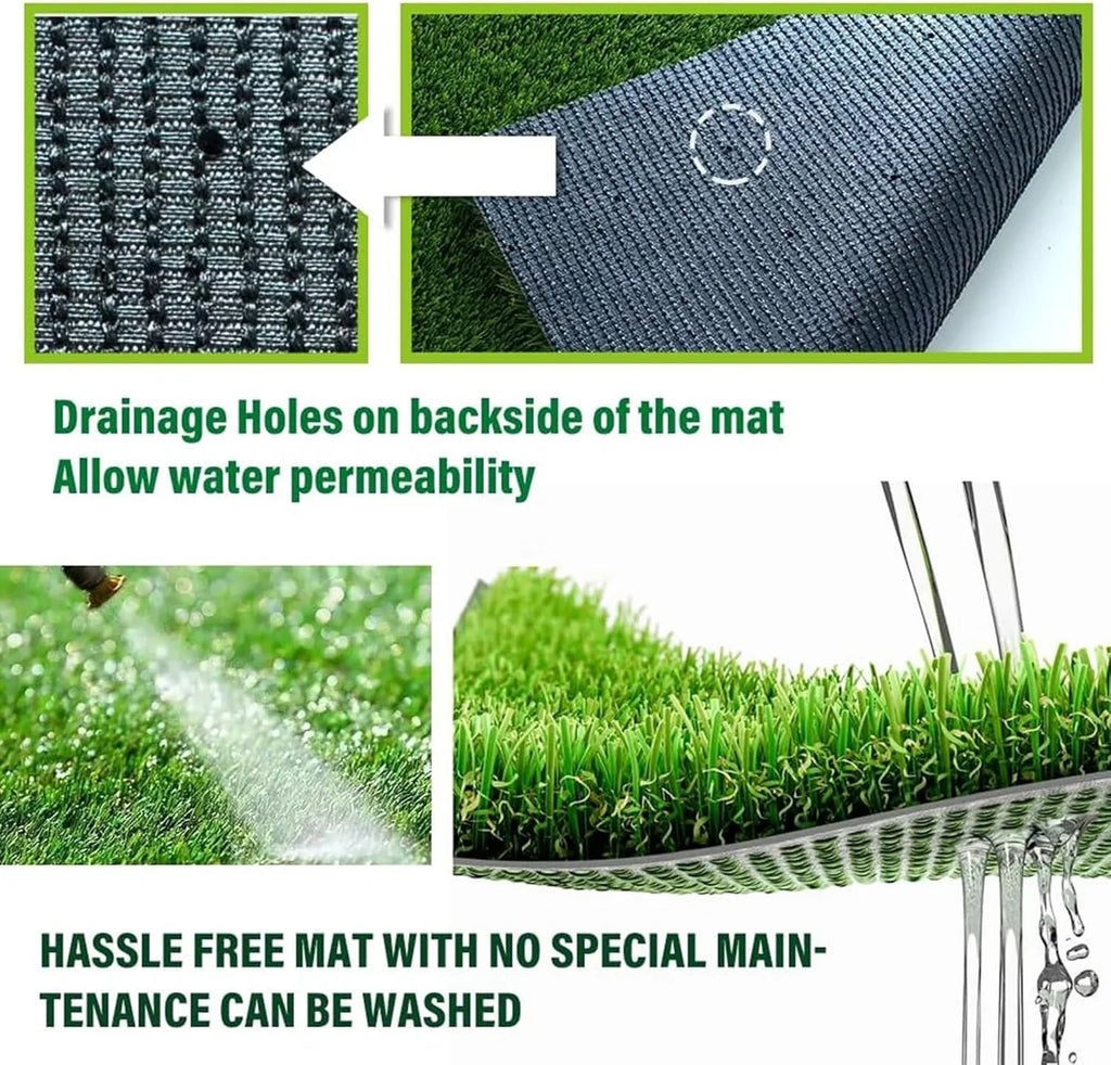 3.3 Feet Wide Artificial Grass Carpet