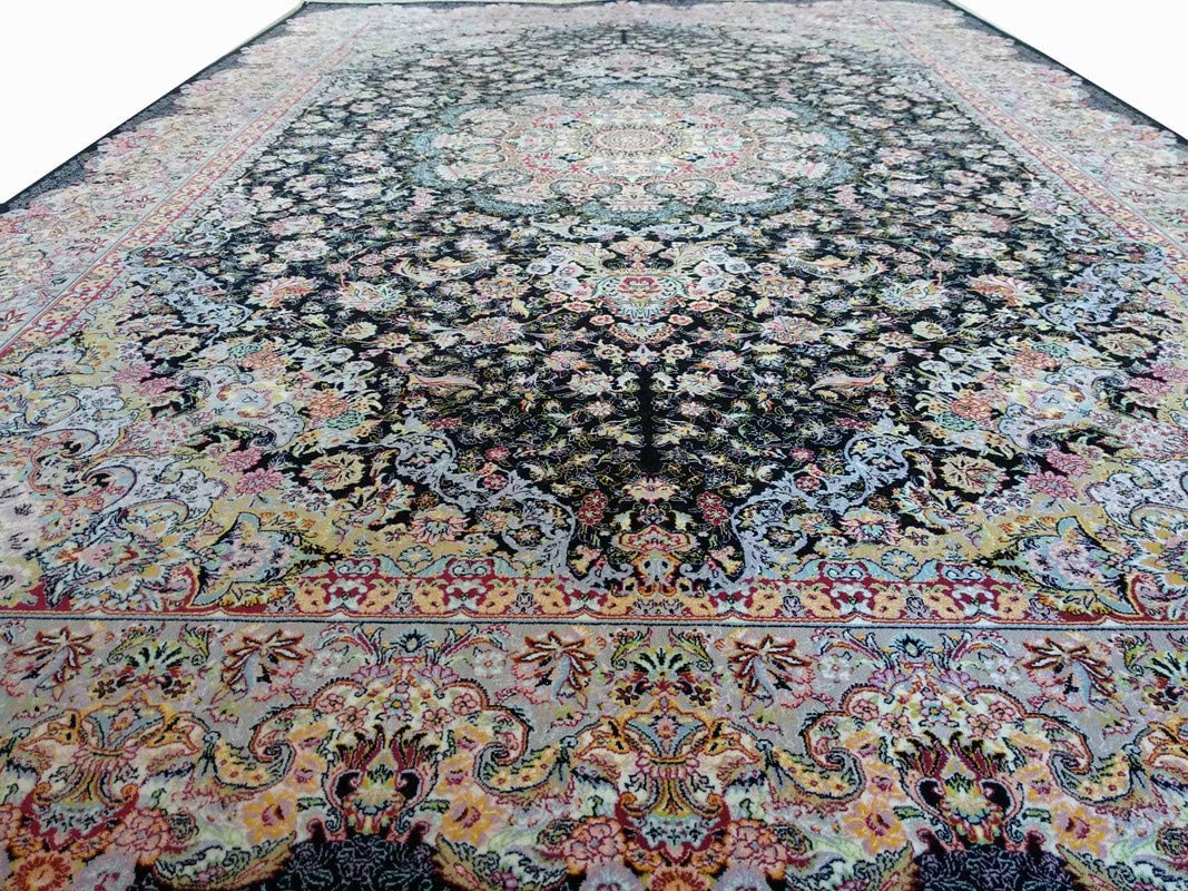 Premium Persian Irani Silk Carpet