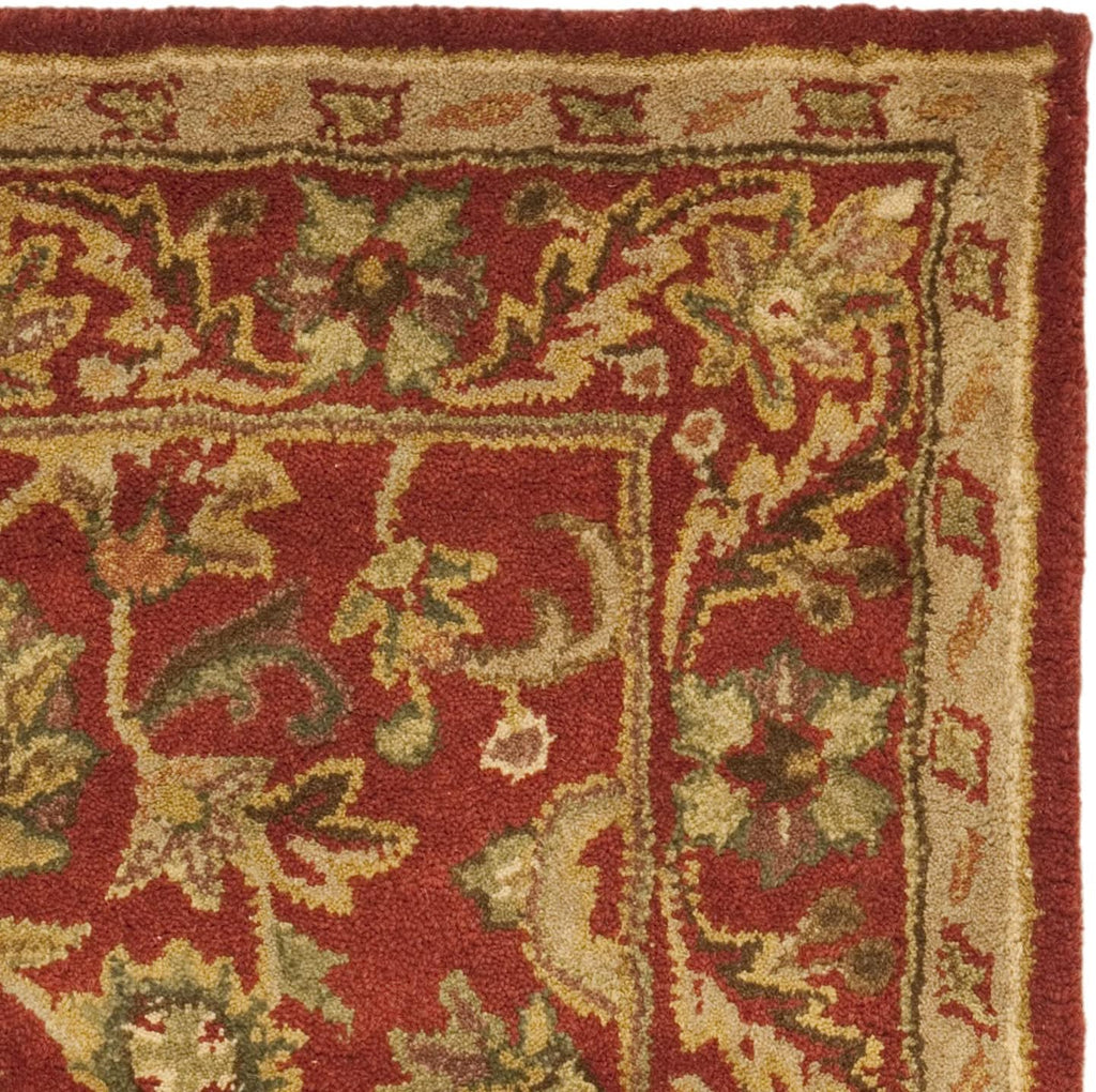 Maroon Classic Floral Pattern Carpet & Rug