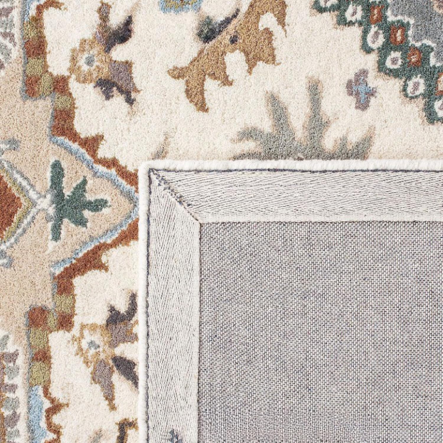 Persian Floral Wool Rug