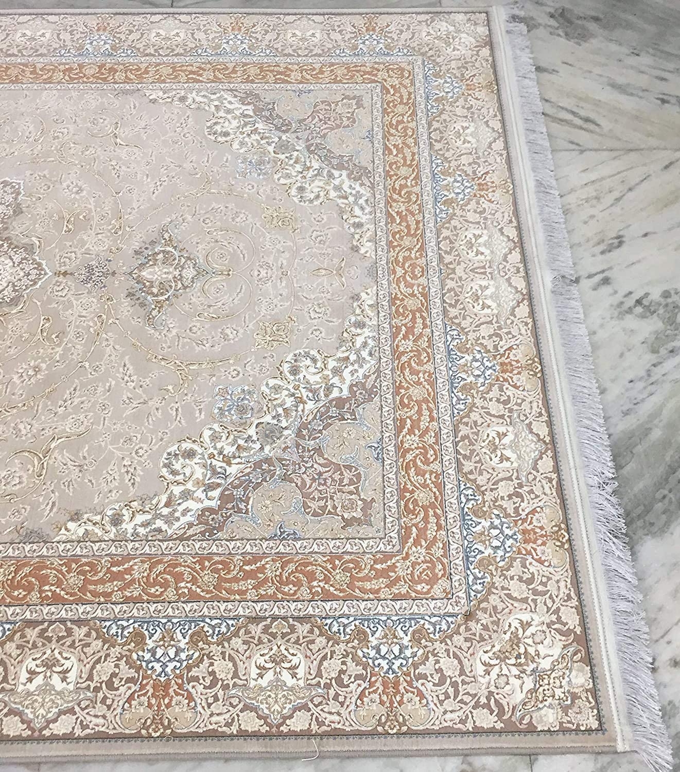Premium Persian Irani Silk Carpet