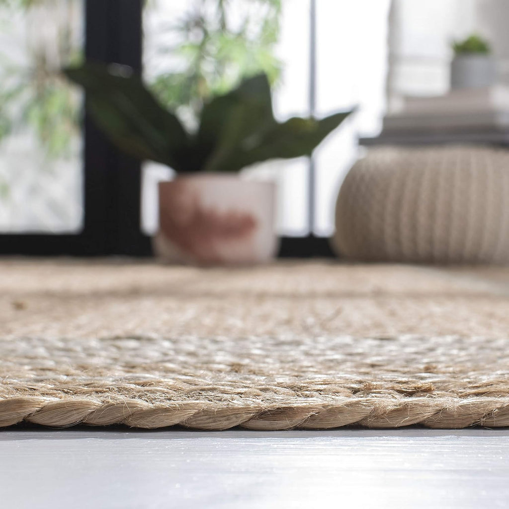 Handmade Border Jute Carpet