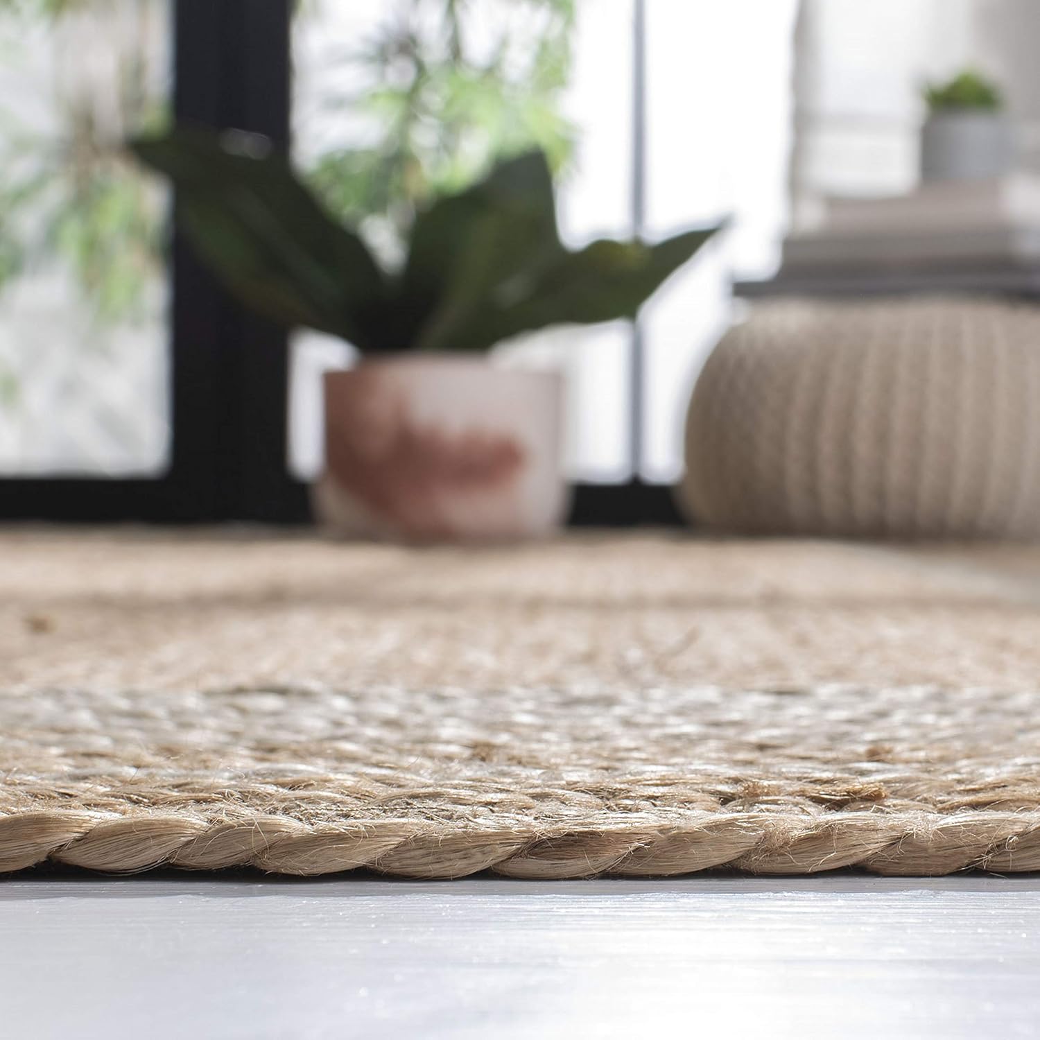 Handmade Border Jute Carpet