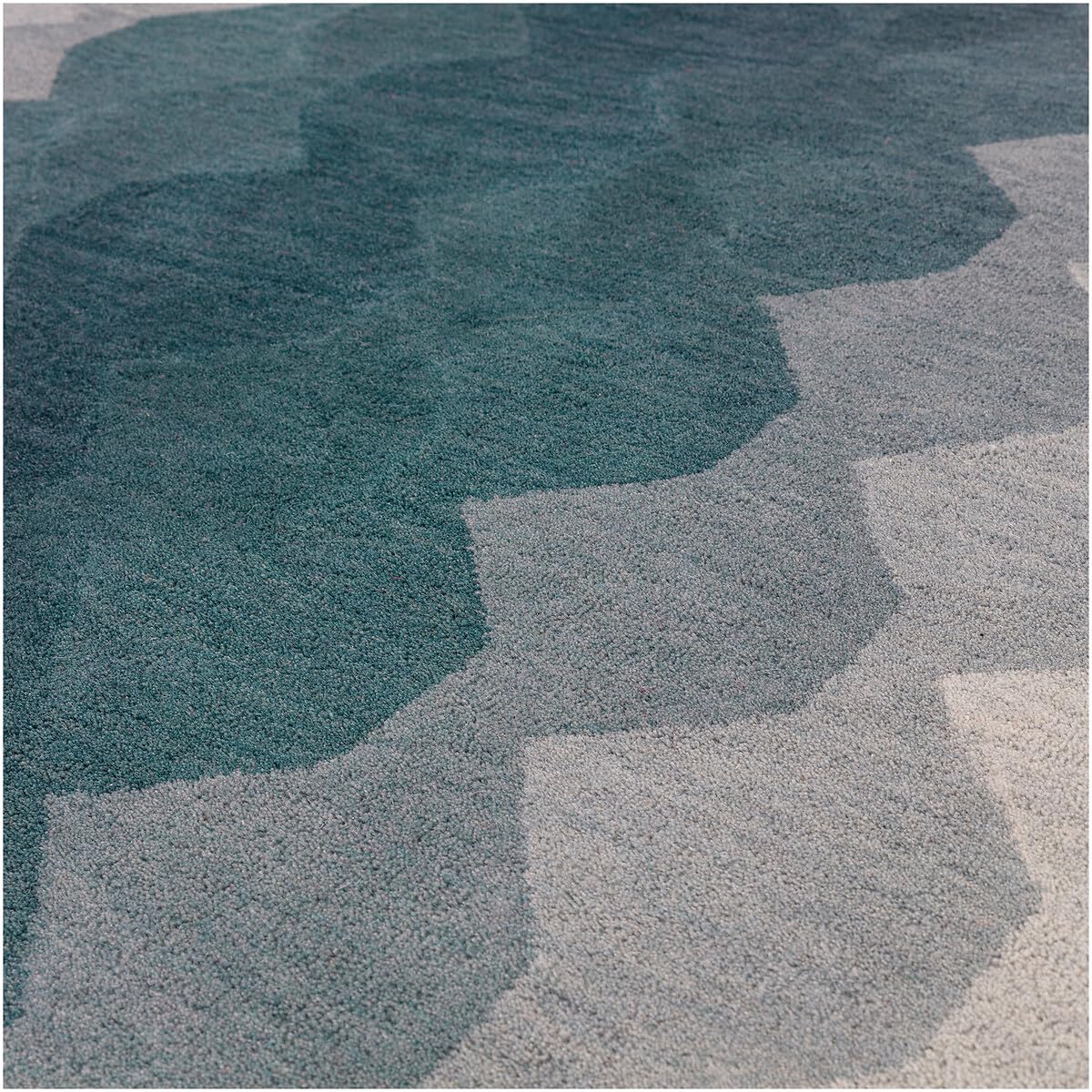 Irregular Floral Area Rug