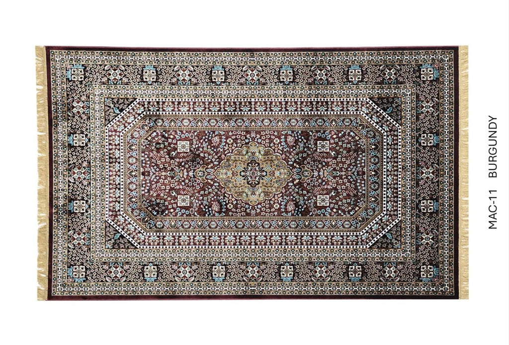 Luxury Brown Medallion Rug