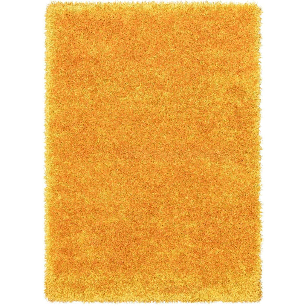 Sunshine Yellow Shag Area Rug