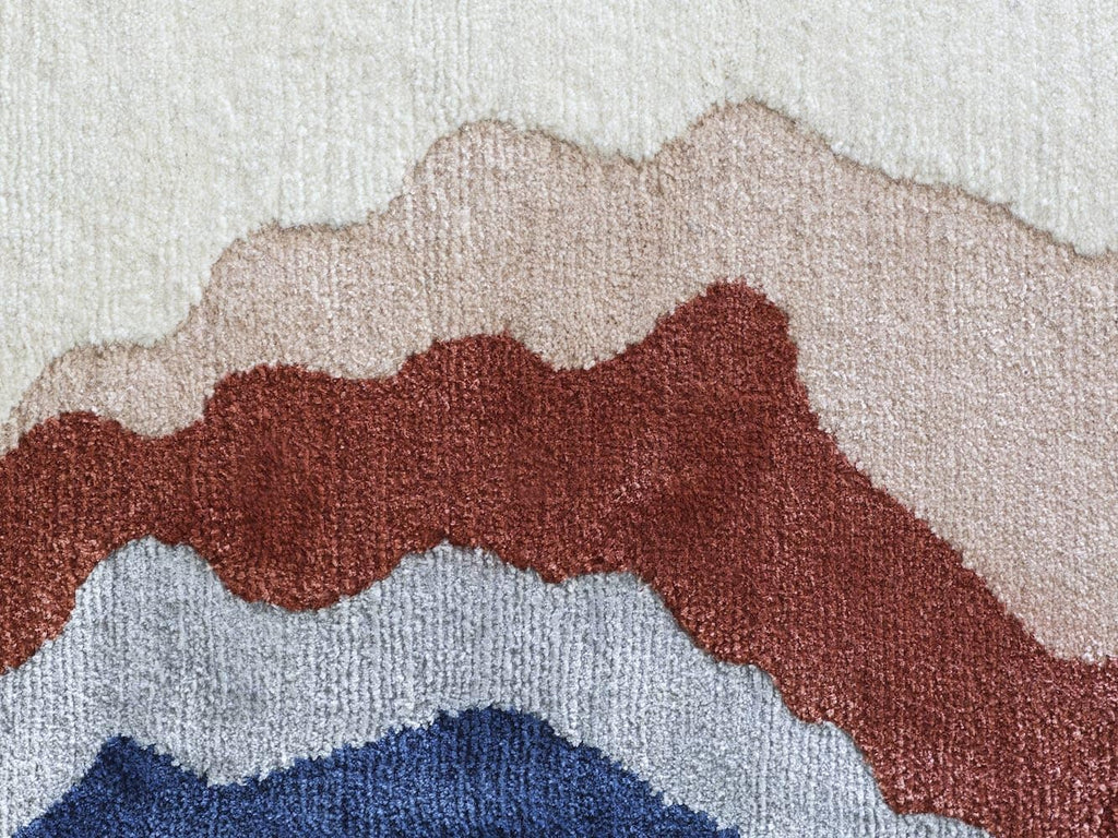 Abstract Edgeform Area Rug