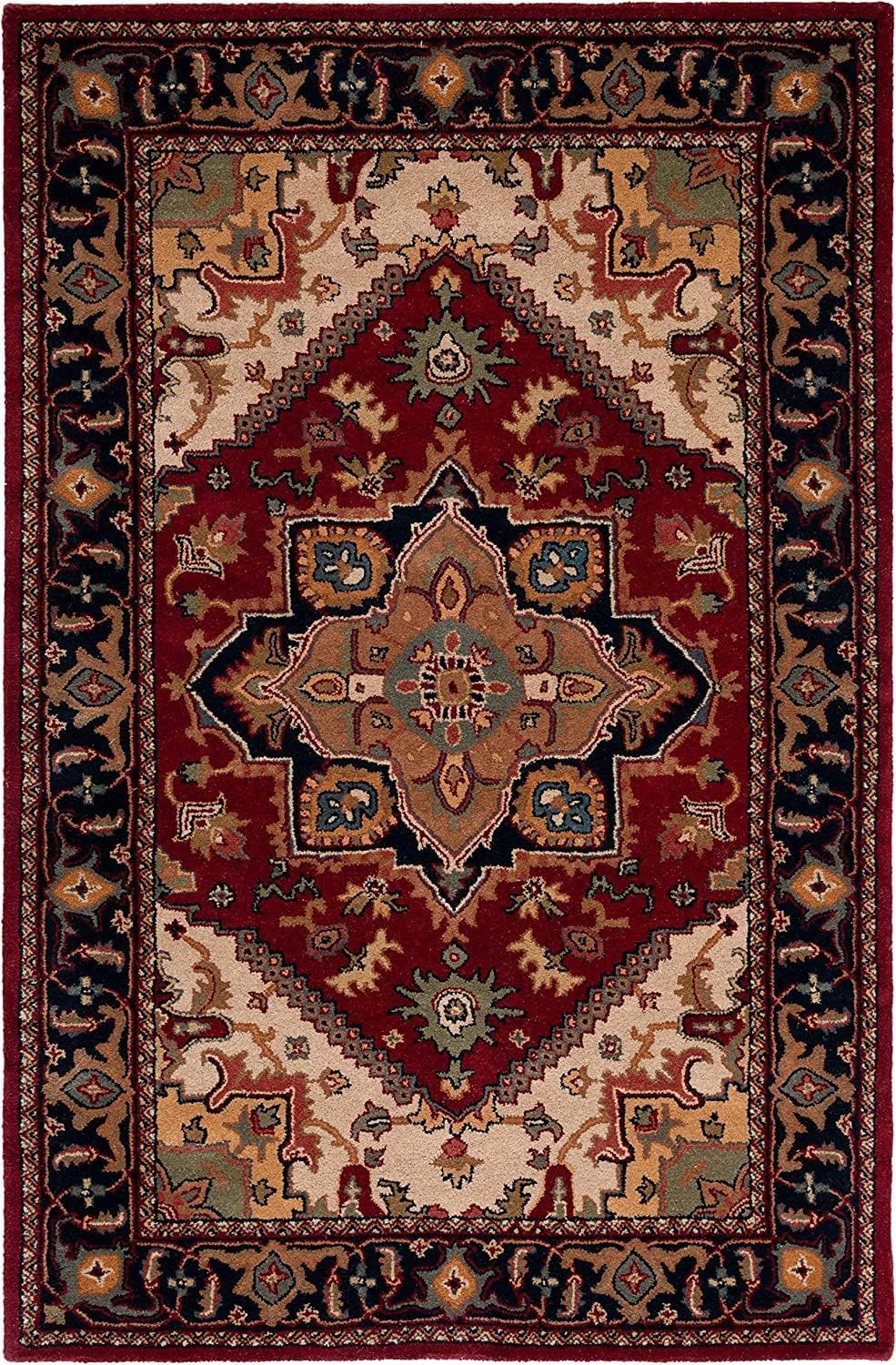 Persian Floral Wool Rug