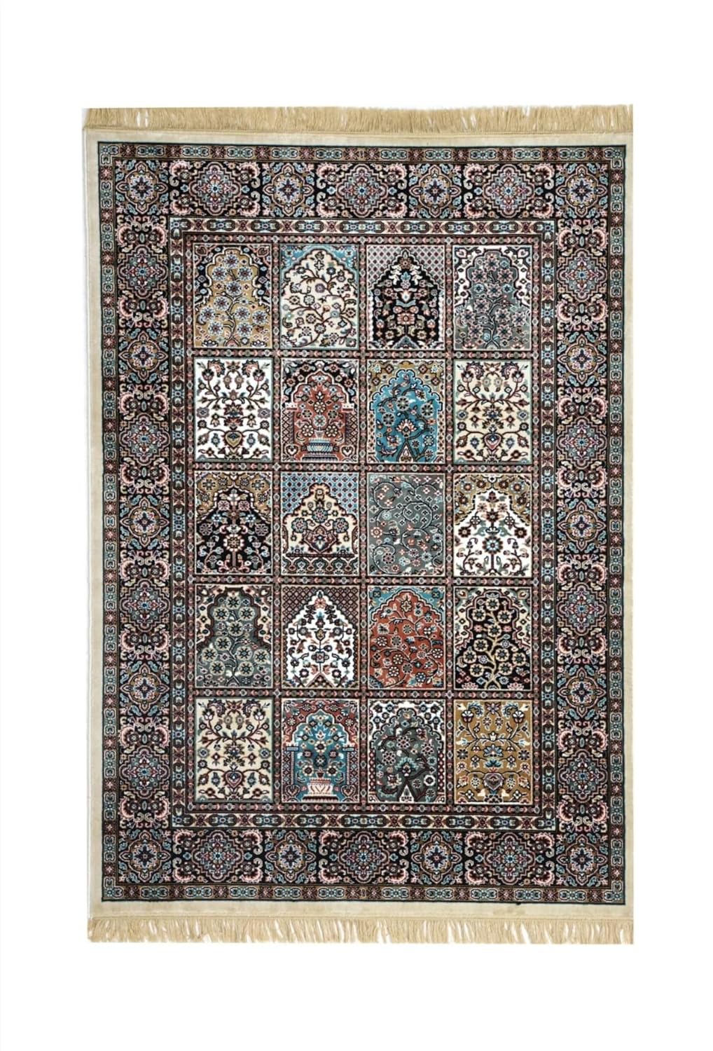 Qom Persian Patchwork Rug