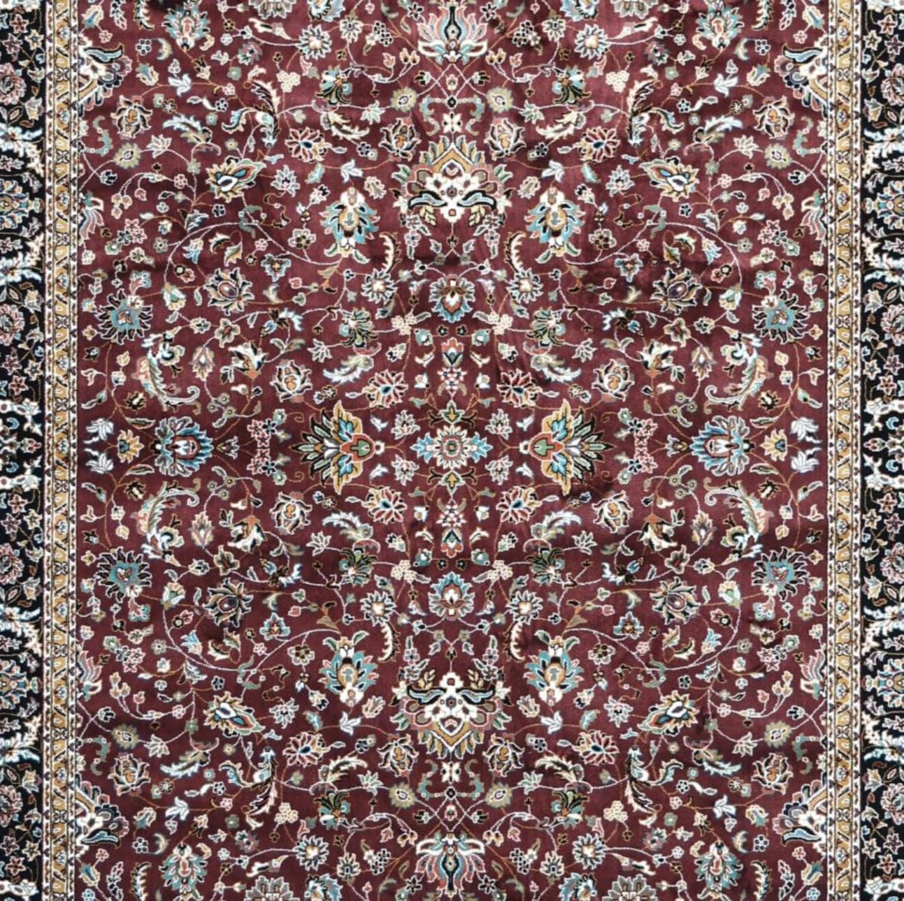 Classic Floral Oriental Border Rug