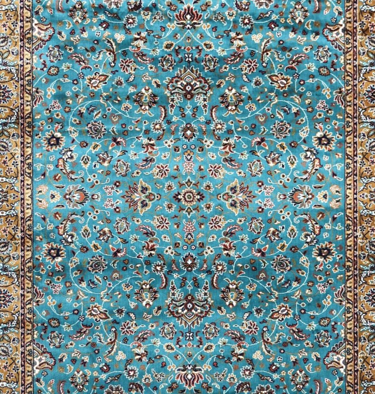 Traditional Elegant All Over Floral Statement Rug