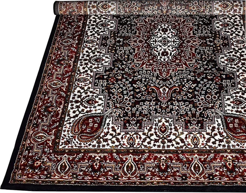 Floral Design Soft Acrylic Carpet for Living Room