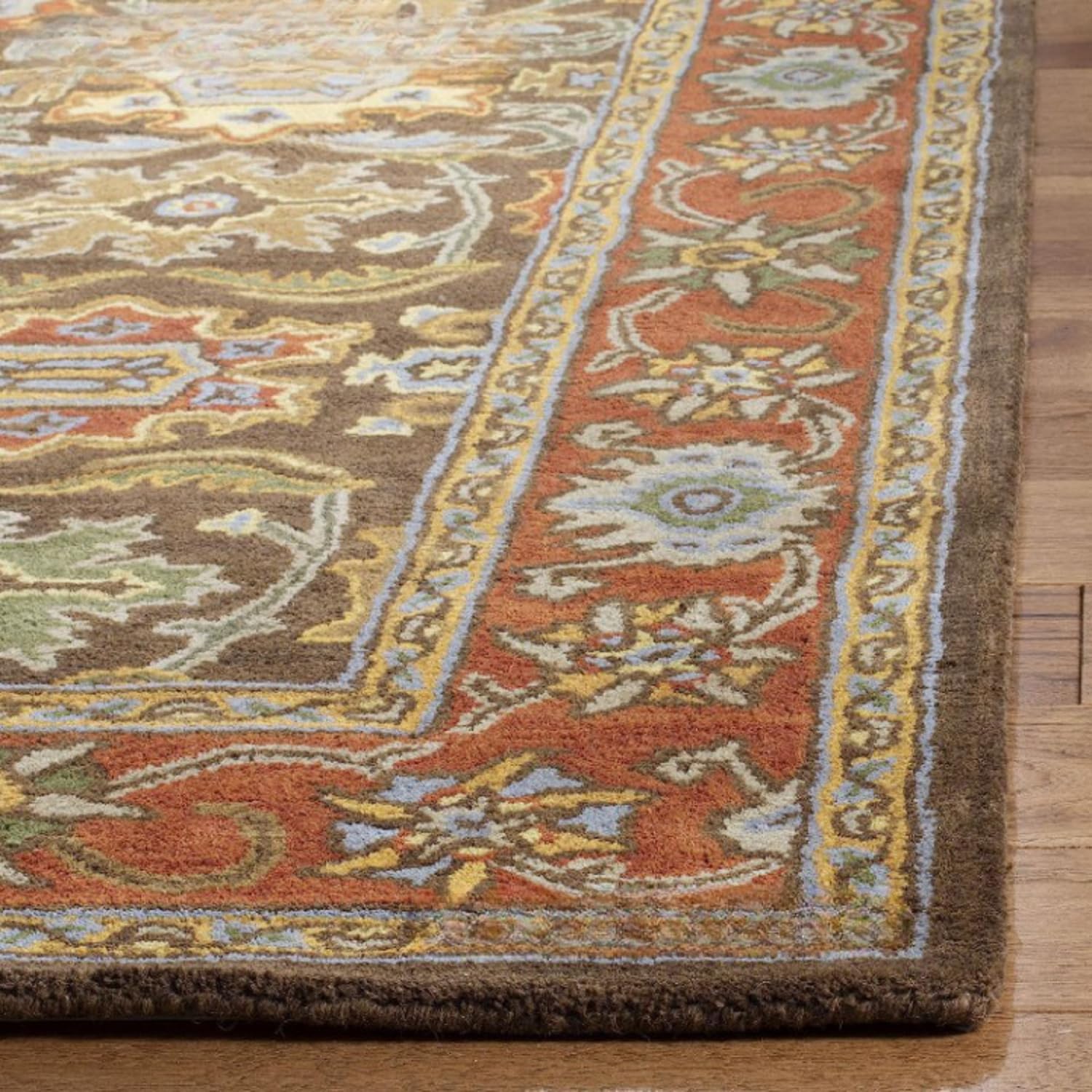 Persian Floral Wool Rug