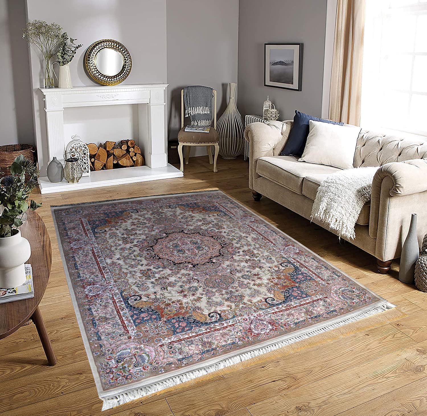Premium Persian Irani Silk Carpet