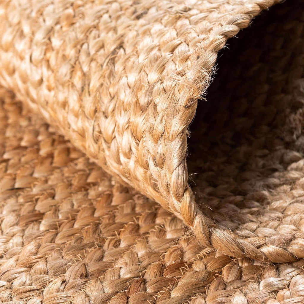Organic Fiber Round Jute Carpet