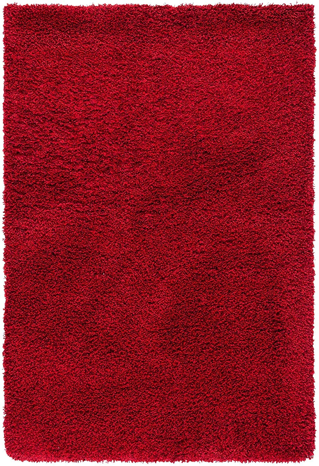 Velvet Red Soft Shaggy Carpet