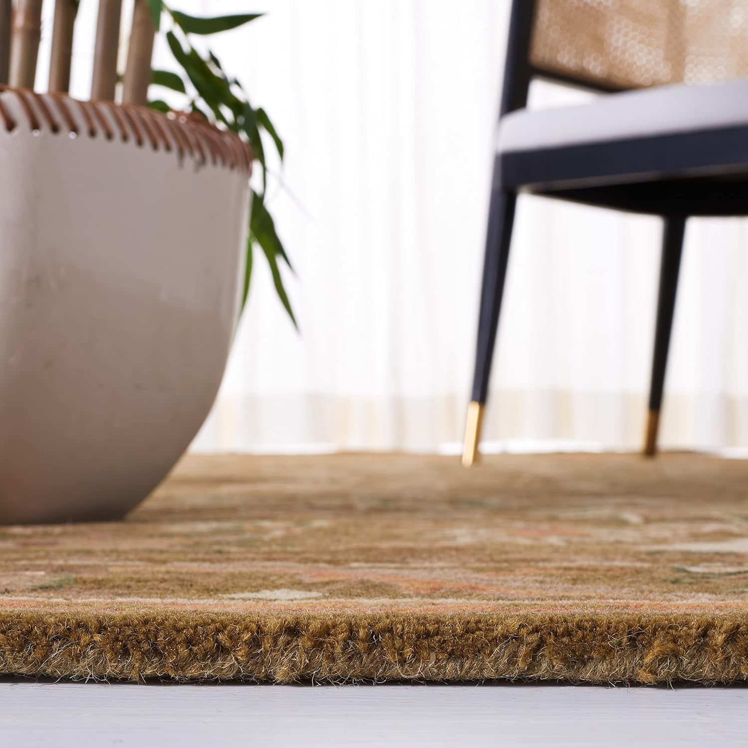 Persian Floral Wool Rug