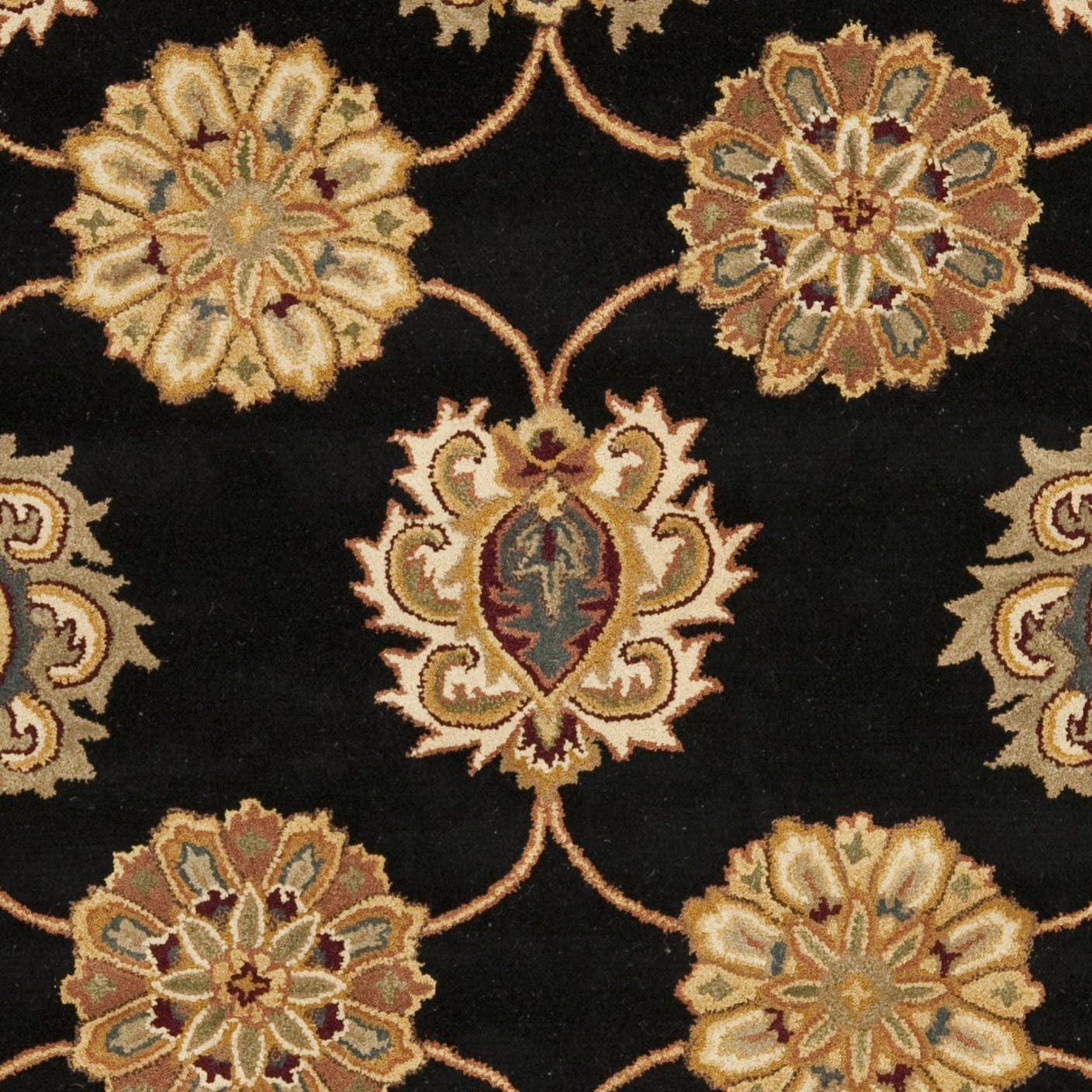 Persian Floral Wool Rug