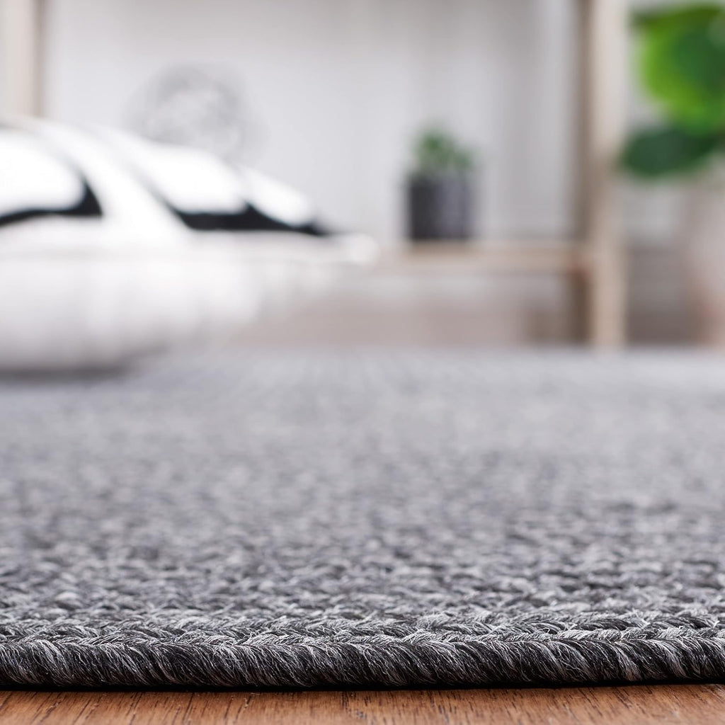 Deep Charcoal Jute Carpet