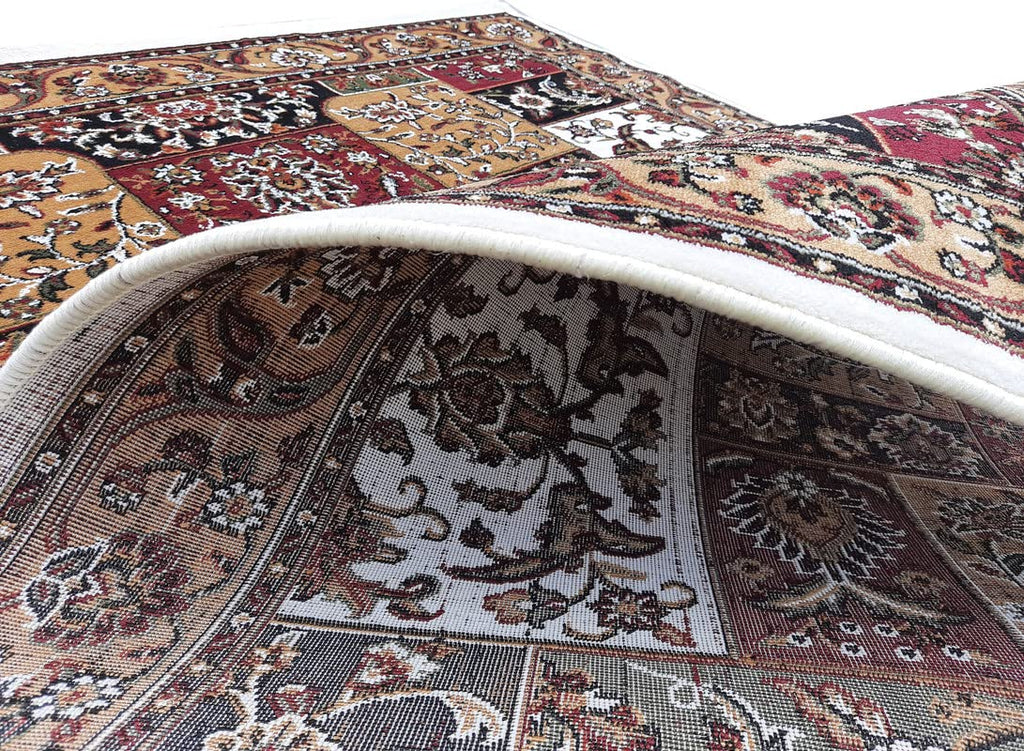 Floral Design Soft Acrylic Carpet for Living Room