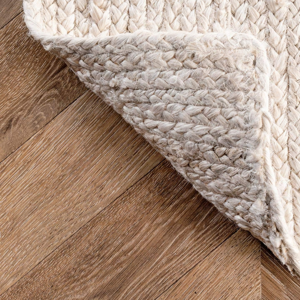Luxury Ivory Jute Rug