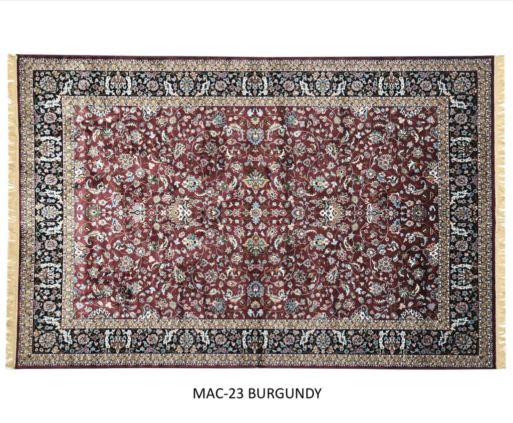 Classic Floral Oriental Border Rug