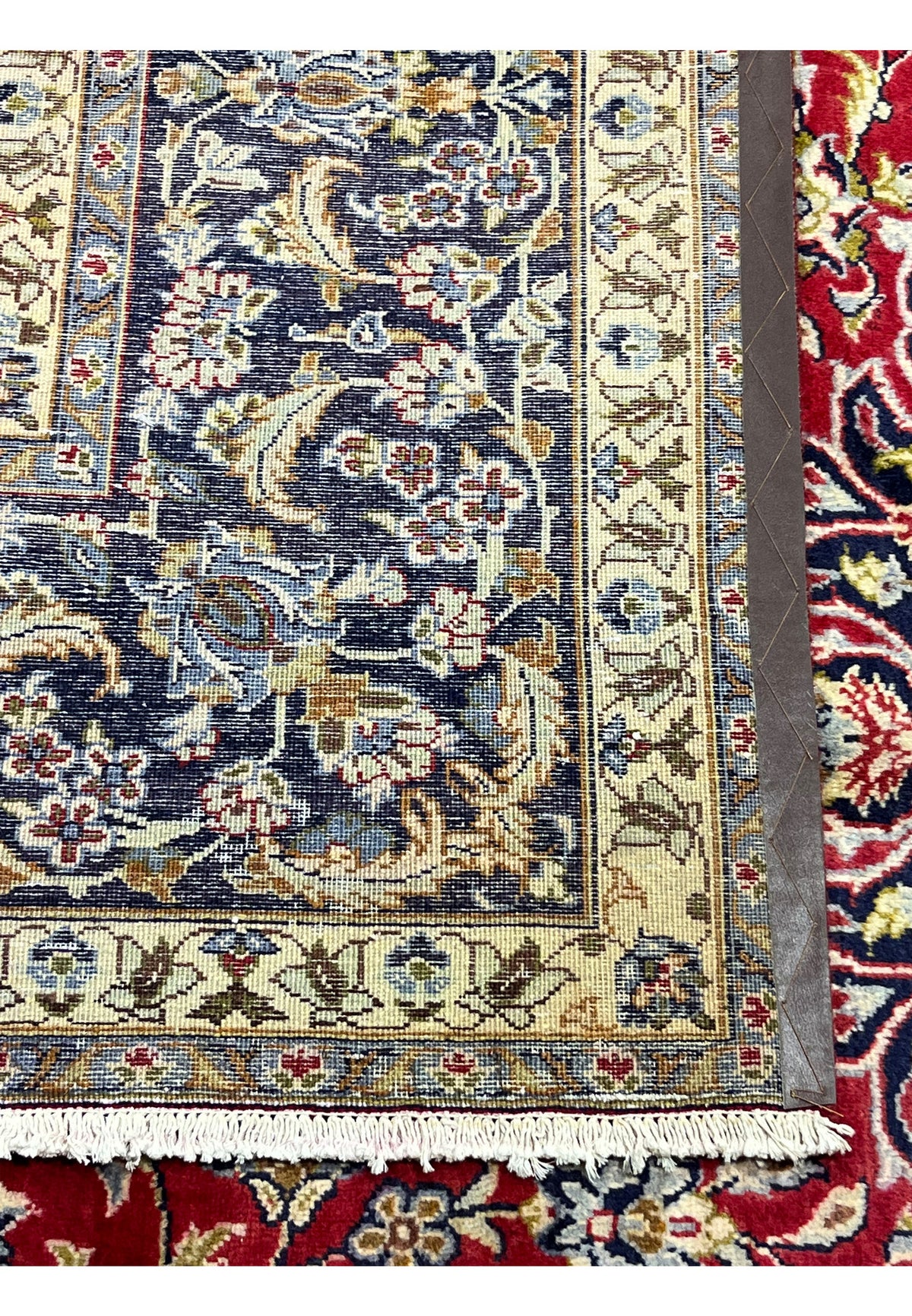 Hand-Knotted Royal Crimson Medallion Rug