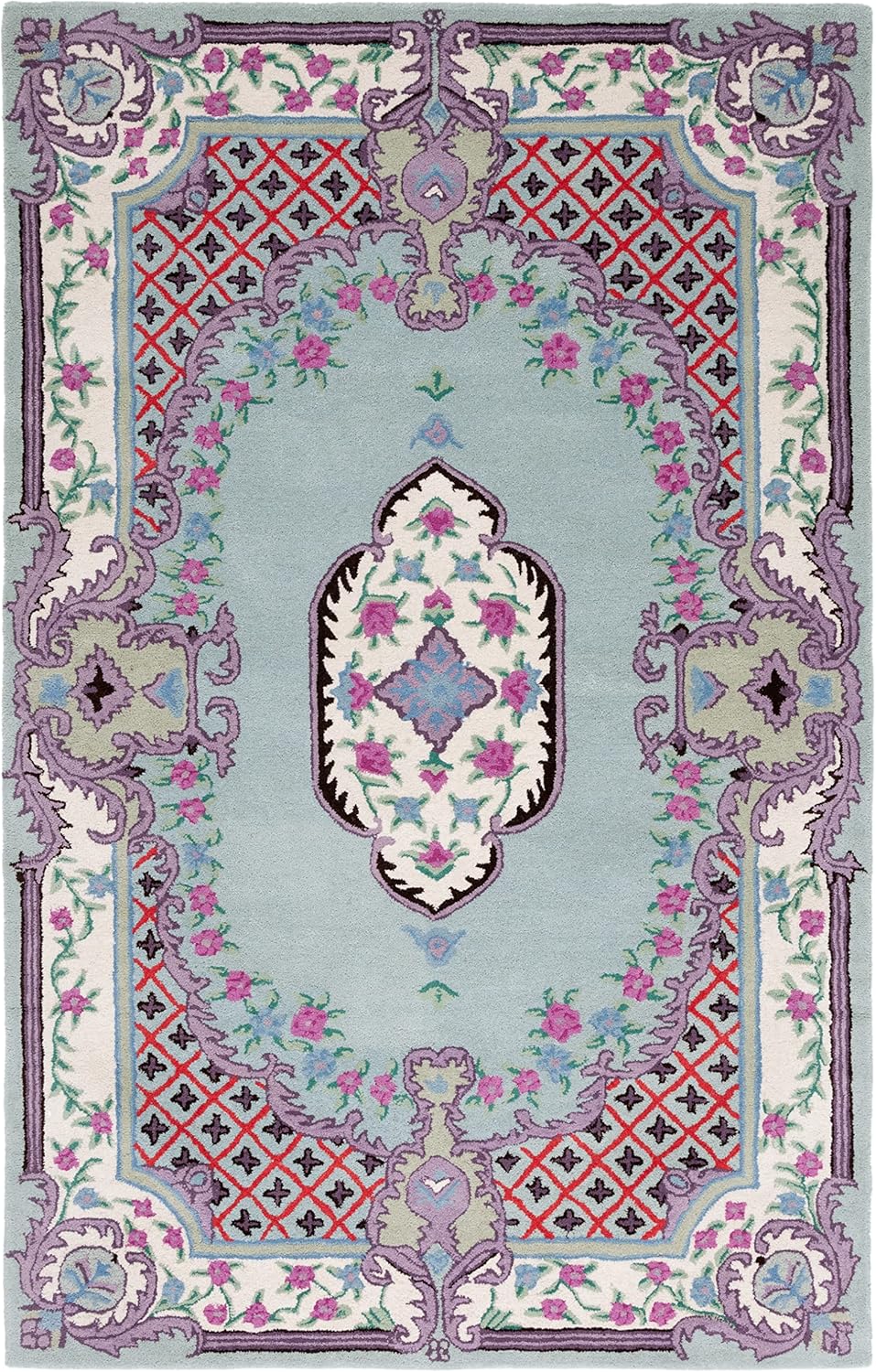 Persian Floral Wool Rug