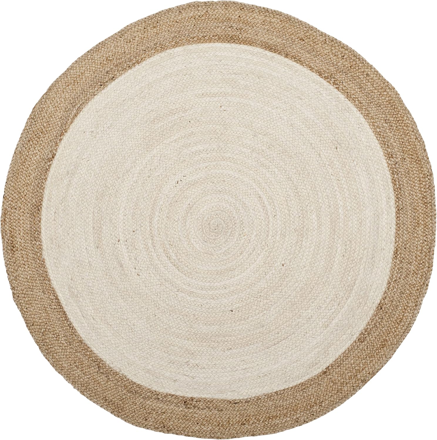 Minimalist Round Jute Carpet