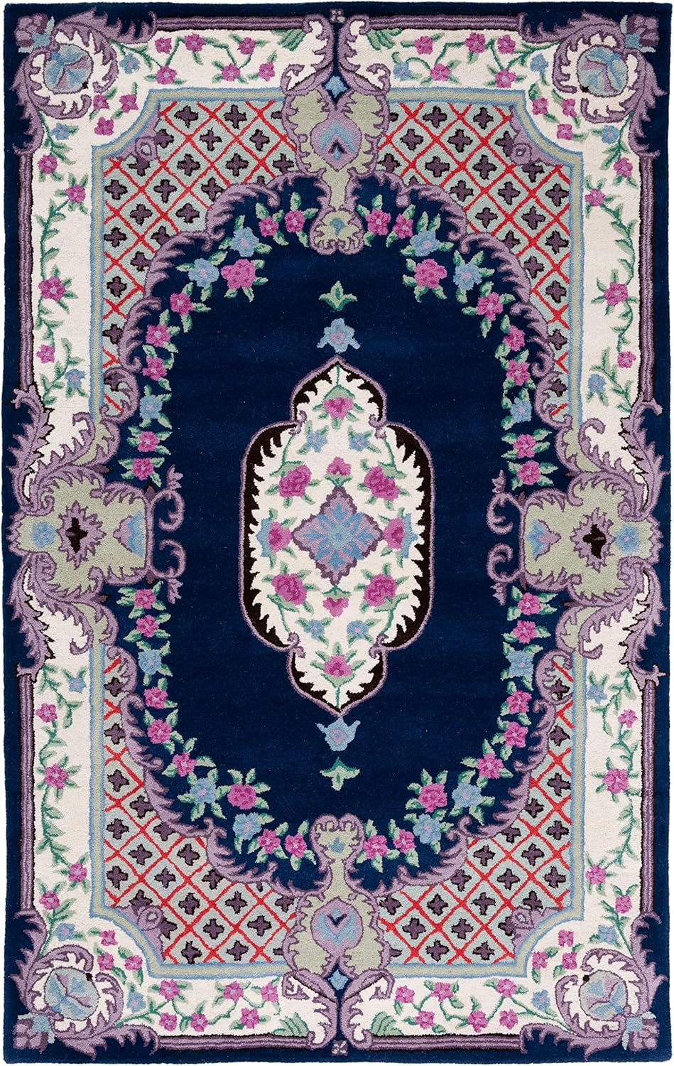Persian Floral Wool Rug