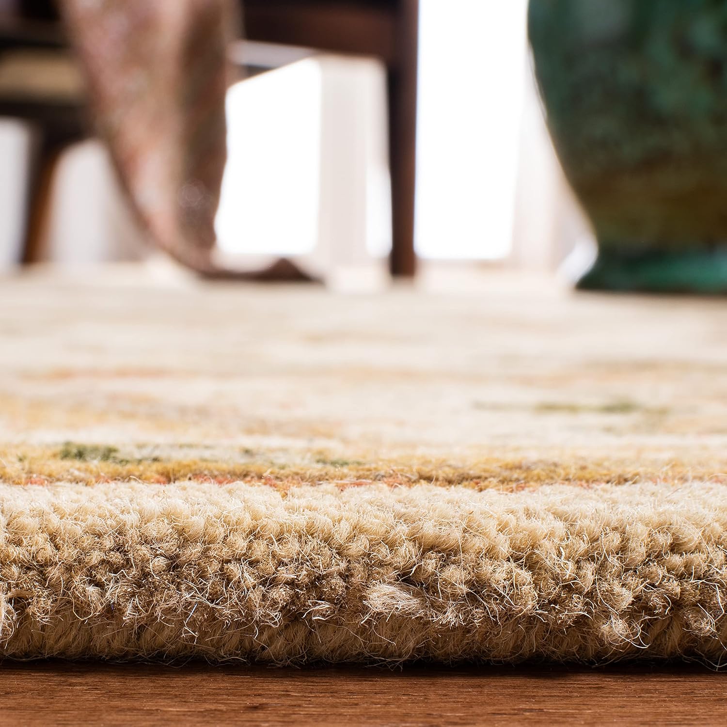 Persian Floral Wool Rug