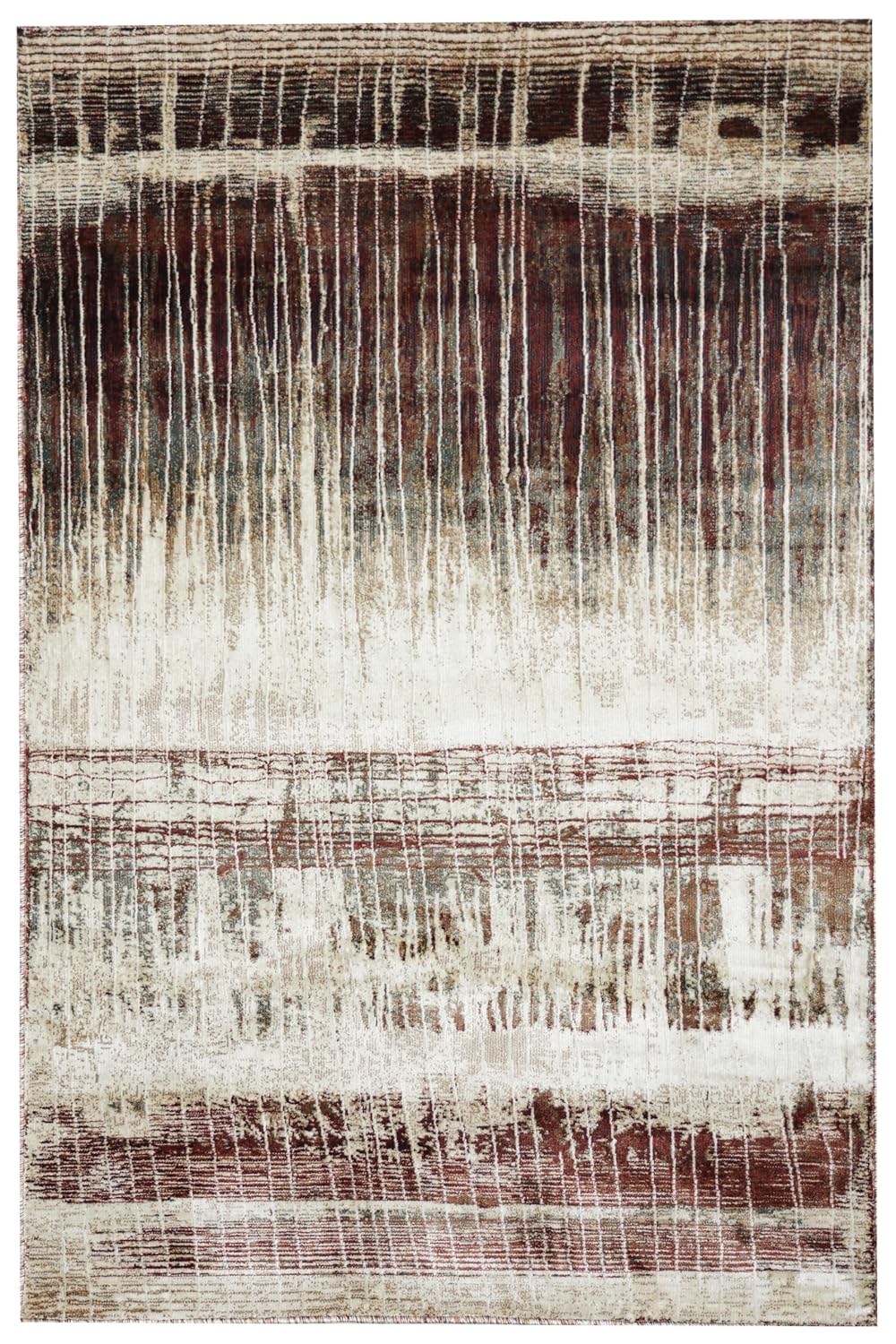 Contemporary Style Neutral Area Rug