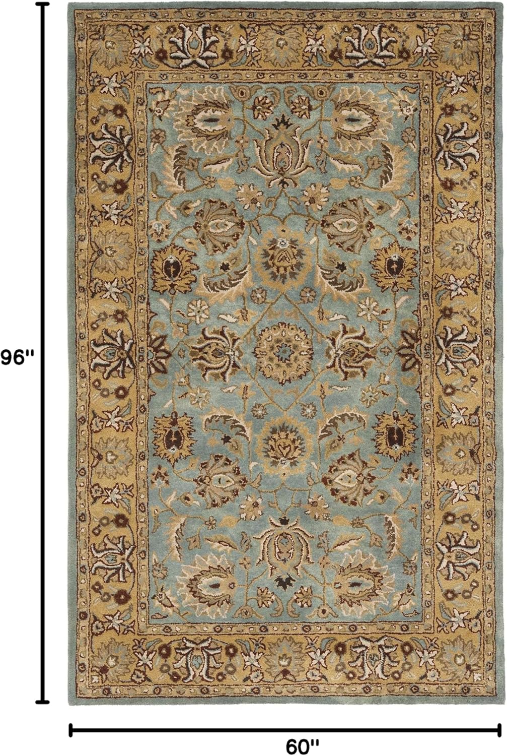 Hand Tufted New Zealand Wool Persian